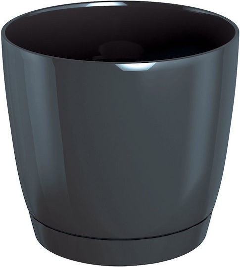 Marhome Coubi Round P Саксия Пластмаса Graphite 10x10x9.2см.