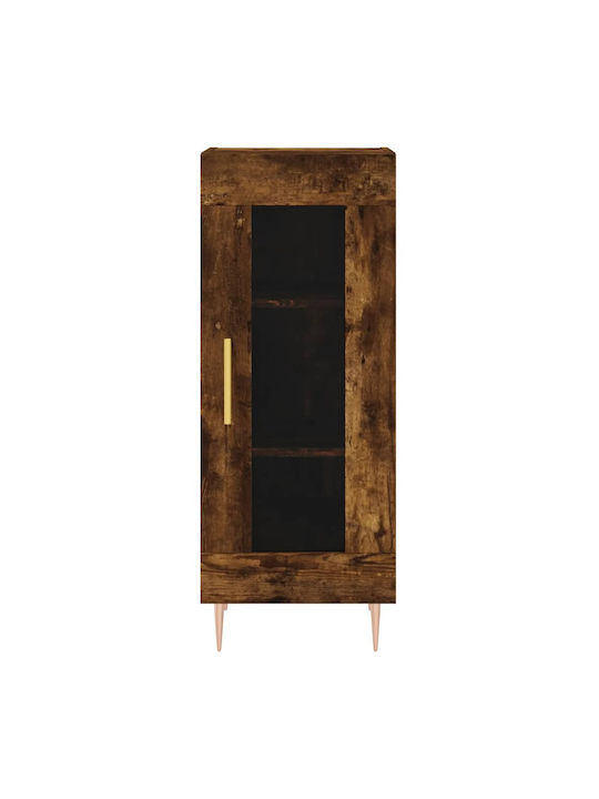 Ντουλάπα Γραφείου Ξύλινη Καρυδί 34.5x34x180cm