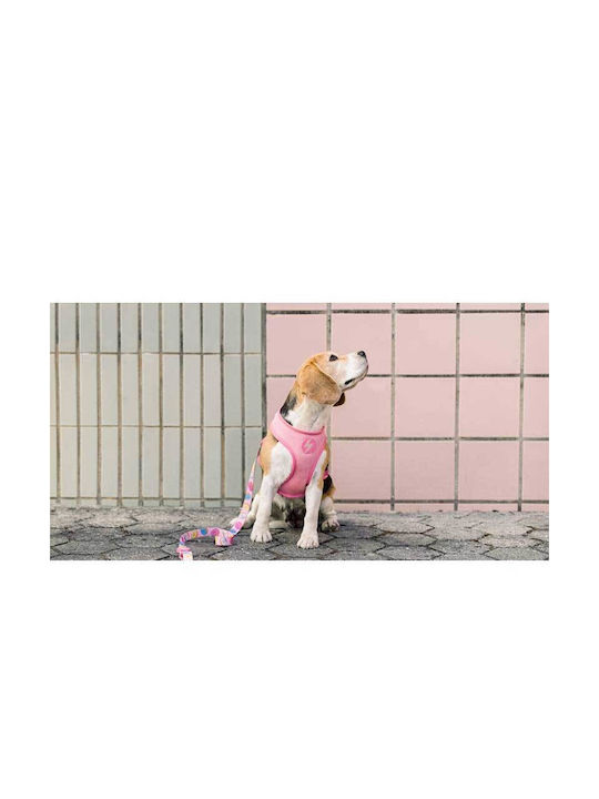 Dashi Hundegeschirr Weste Donut Neo Mesh Rosa Mittel 48-62cm DNM00038