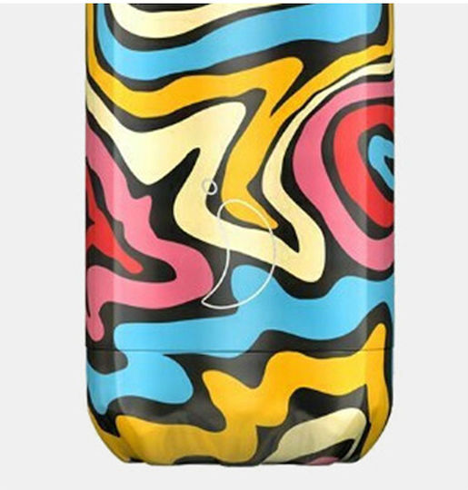 Chilly's Artist Series Μπουκάλι Θερμός Ανοξείδωτο BPA Free 500ml Psychedelic Dream