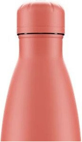 Chilly's Original Series All Pastel Thermos Bottle Stainless Steel BPA Free 500ml Coral