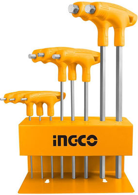 Ingco Set mit 8 Torx-Schlüsseln