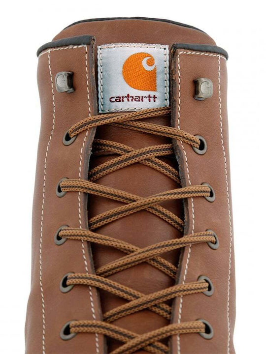 Hamilton Leder Braun Stiefel Wasserdicht