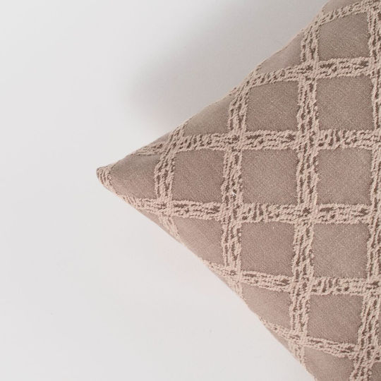 Linea Interiors Μαξιλάρι Beige 35x55εκ.
