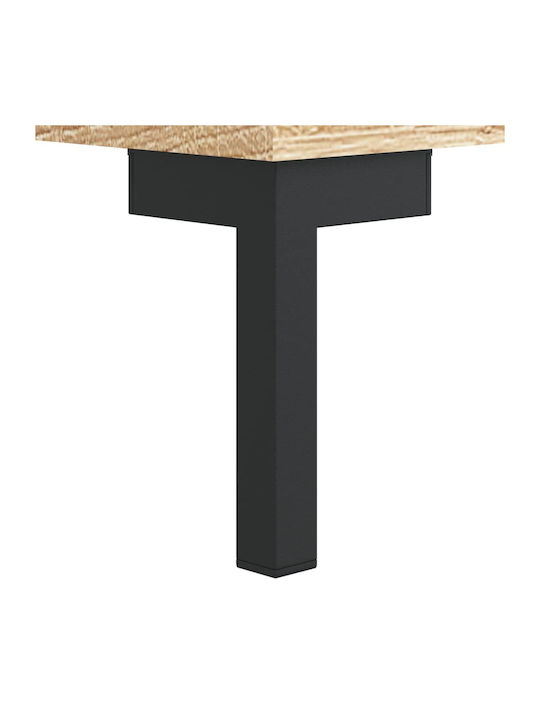 Μπουφές mit Schubladen & Spiegel Sonoma Oak 69.5x34x90cm