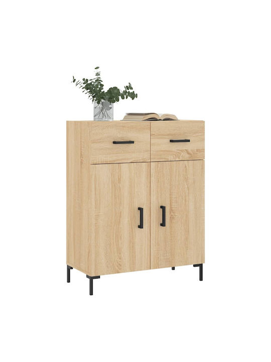 Μπουφές mit Schubladen & Spiegel Sonoma Oak 69.5x34x90cm