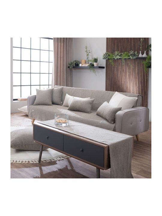 Teoran Melrose Cuvertură Pentru Canapea 2 Locuri Șenilă 180x250 cm 03