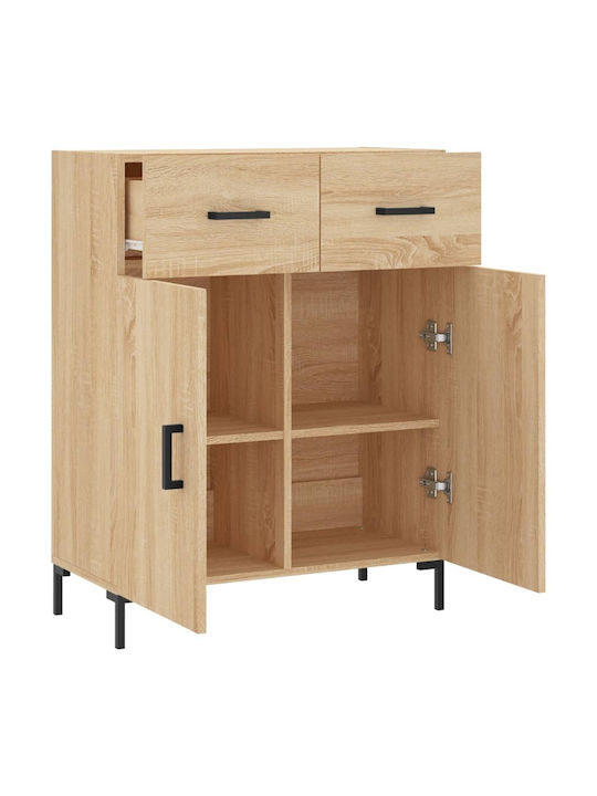 Μπουφές mit Schubladen & Spiegel Sonoma Oak 69.5x34x90cm