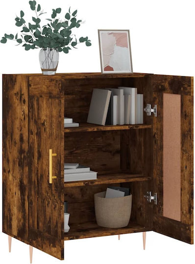 Sideboard Wooden Καπνιστή Δρυς 69.5x34x90cm