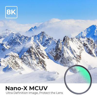 K&F Concept Nano-x Φίλτρo UV / HD Διαμέτρου 67mm με Επίστρωση MC για Φωτογραφικούς Φακούς