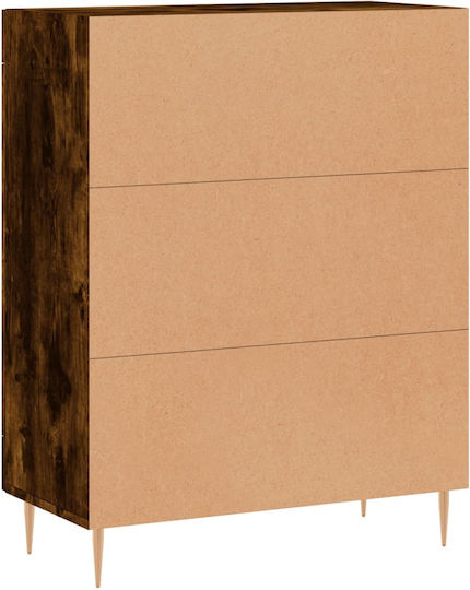 Sideboard Wooden Καπνιστή Δρυς 69.5x34x90cm