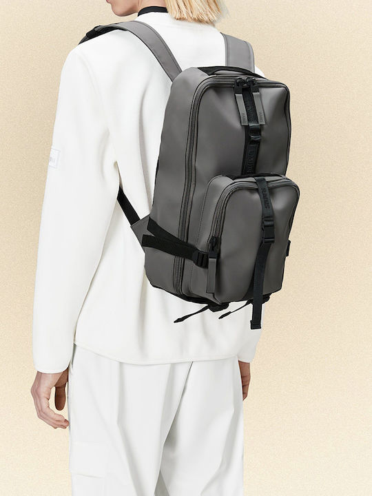 Rains Backpack Αδιάβροχο 13lt Γκρι