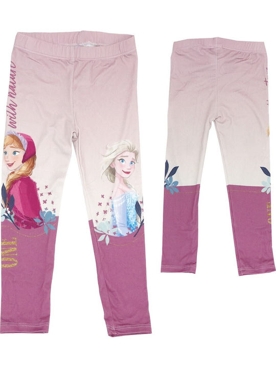 Παιδικό Κολάν Μακρύ Μωβ Frozen