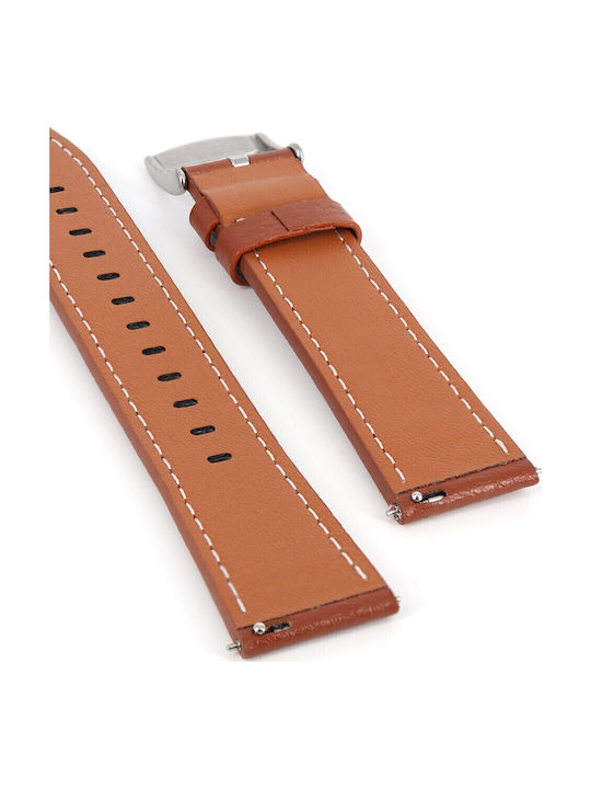 VStraps Δερμάτινο Λουράκι Καφέ 20mm
