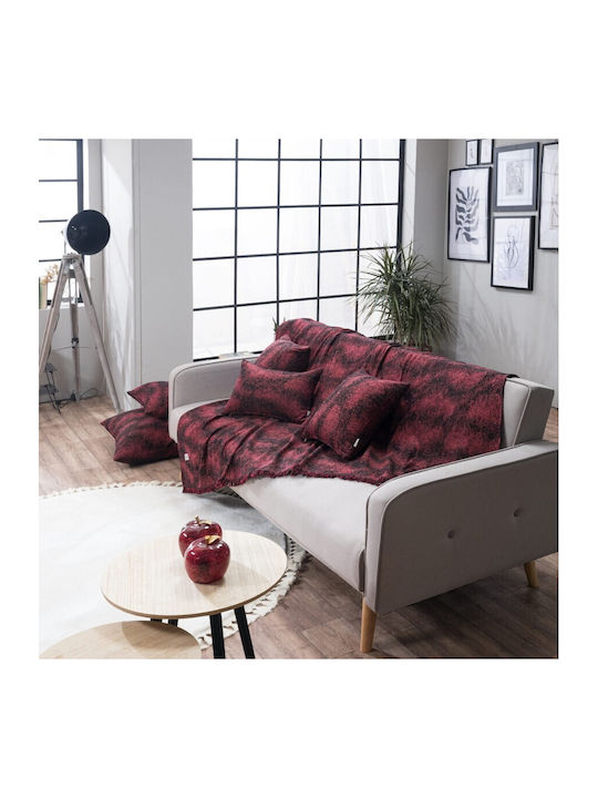Teoran Cincinnati Sesselüberwurf Chenille 180x150cm