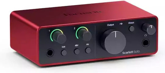 Focusrite Scarlett Solo 4th Gen | Skroutz Romania