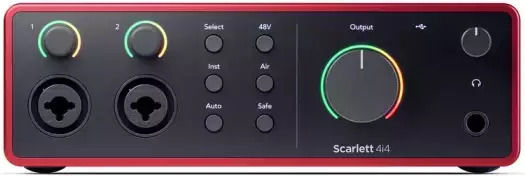Focusrite Scarlett 4i4 4th Gen
