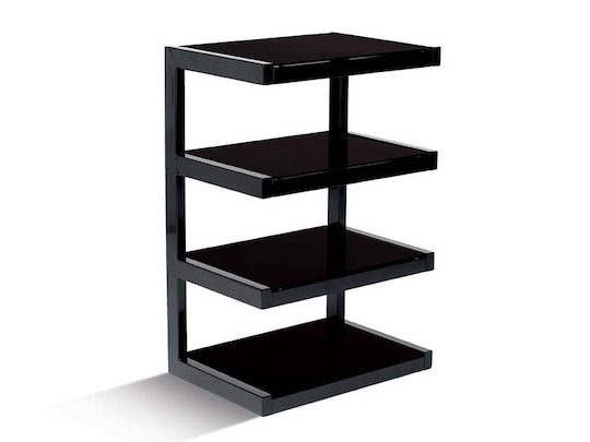 NorStone Esse Έπιπλο Hi-Fi Μαύρο 57x86x40cm