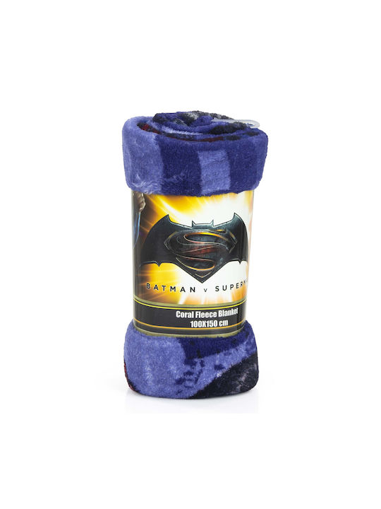 Sun City Pătură Fleece Multicoloră 100x150cm