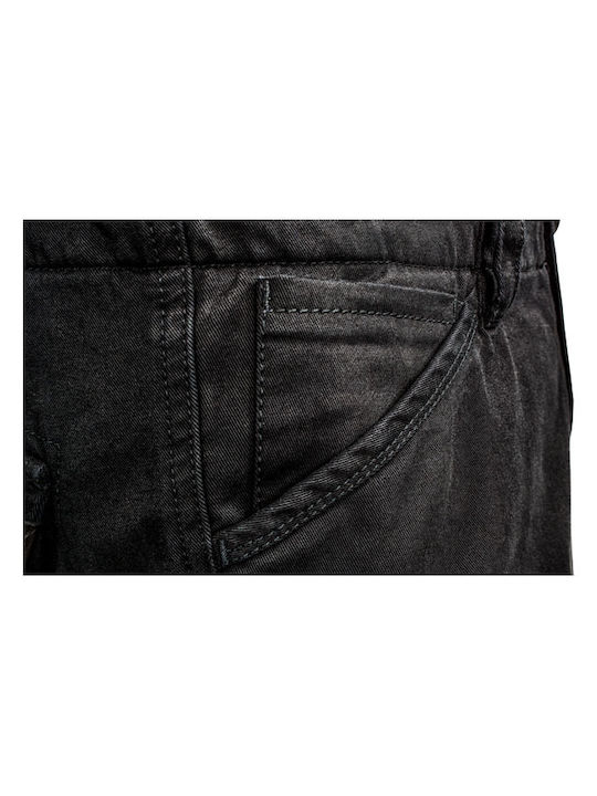 John Doe Men's Riding Pants Cotton 4 Seasons Waterproof Black