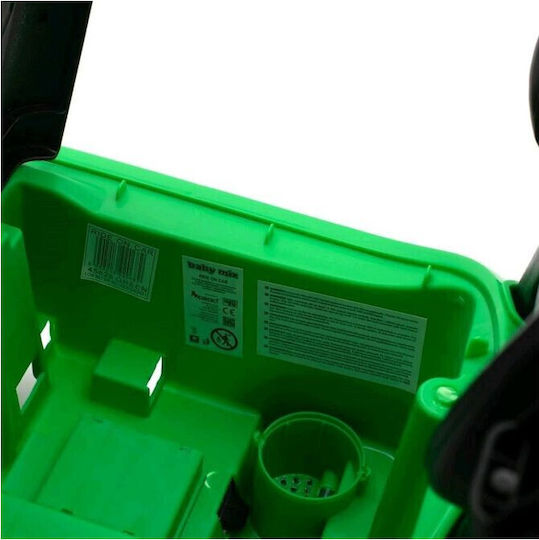 BabyMix Racer Up Autos Weiterfahren mit Elterngriff für 12+ Monate mit Geräuschen Grün