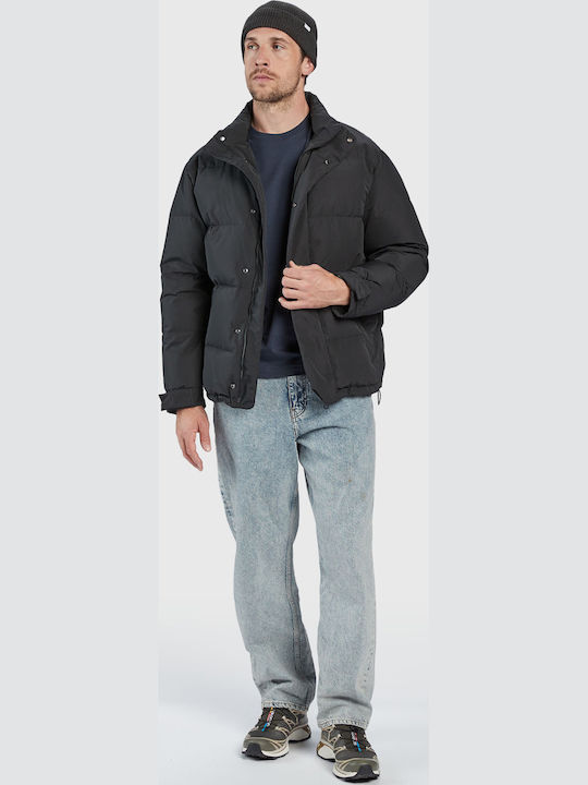 Winter Jacke Puffer Schwarz