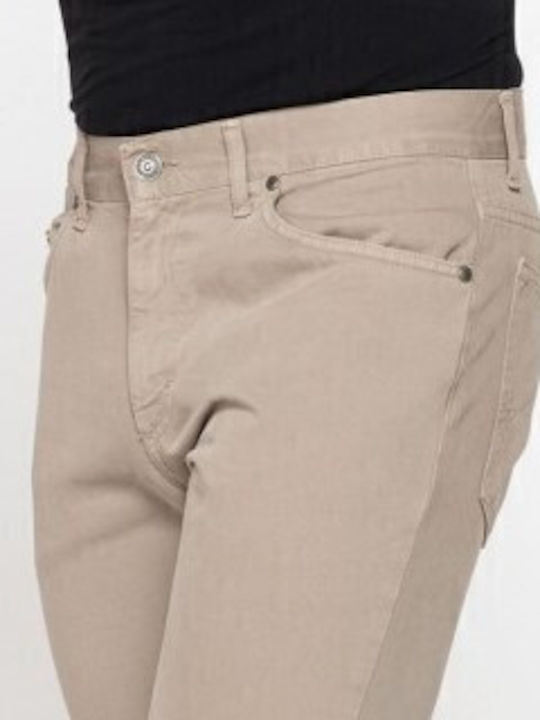 Trousers in Regular Fit Beige