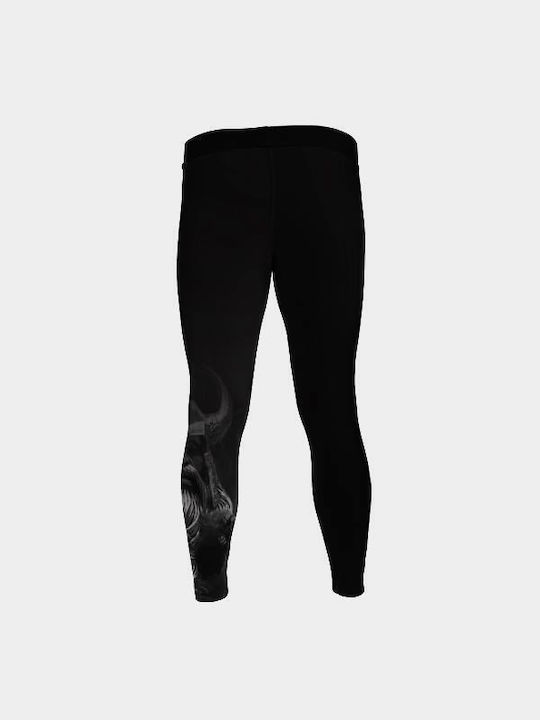 Athlon Long Men Martial Arts Leggings Black