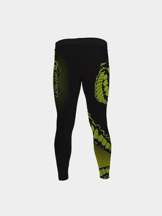 Athlon Lang Männer Kampfsport Leggings Schwarz