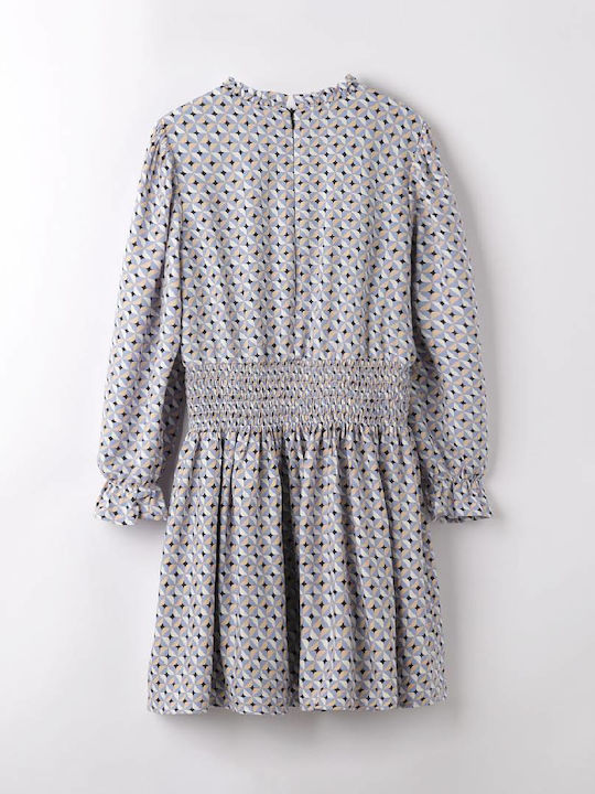 Kinderkleid Langärmelig Hellblau