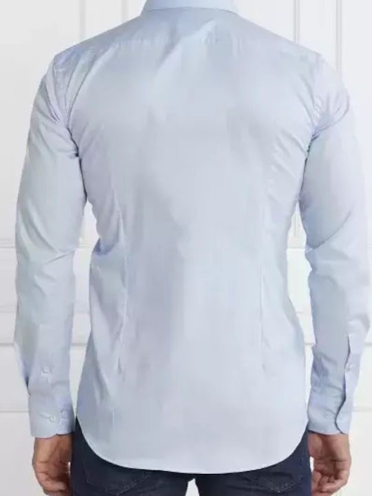 Hugo Boss Men's Shirt Long Sleeve Light Blue