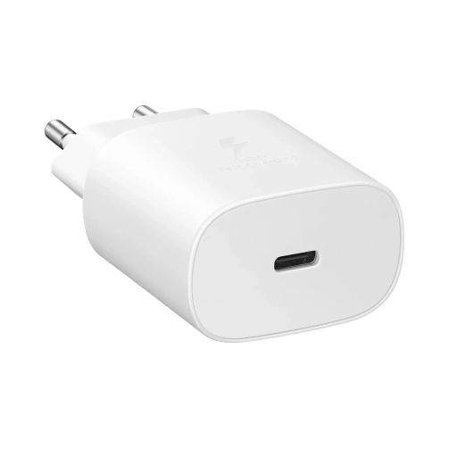 Samsung Charger Without Cable with USB-C Port 45W Whites (EP-TA845 Bulk)