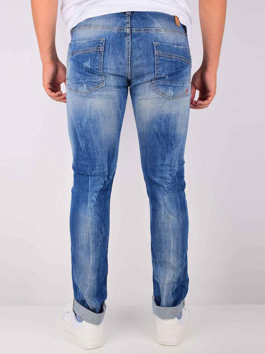 Unipol Herren Jeanshose in Slim Fit Blau