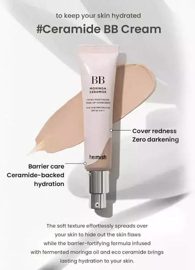 Heimish Moringa Ceramide BB- 23N Light Medium Creme Gesicht Tag mit SPF30 30ml