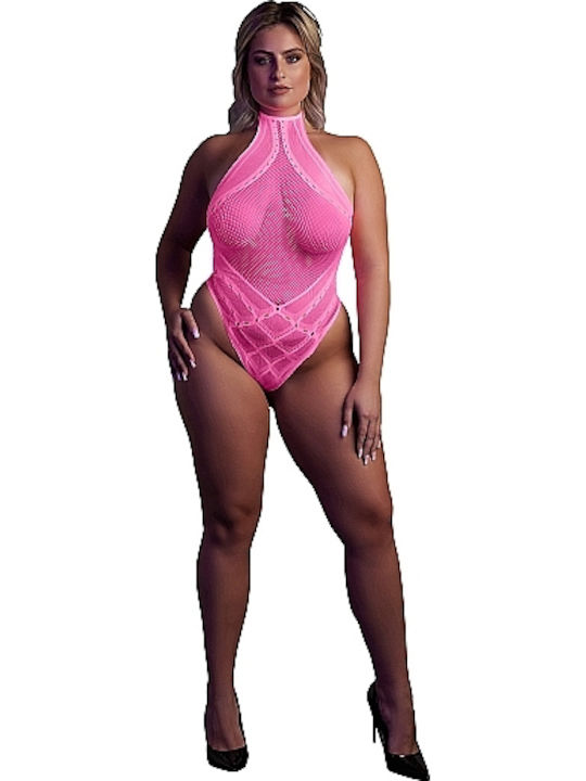 Shots Sexy Bodysuit Rosa