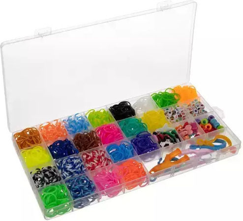 Kruzzel Haargummis für Kinder 8+ Jahre+ Jahre 1500Stück