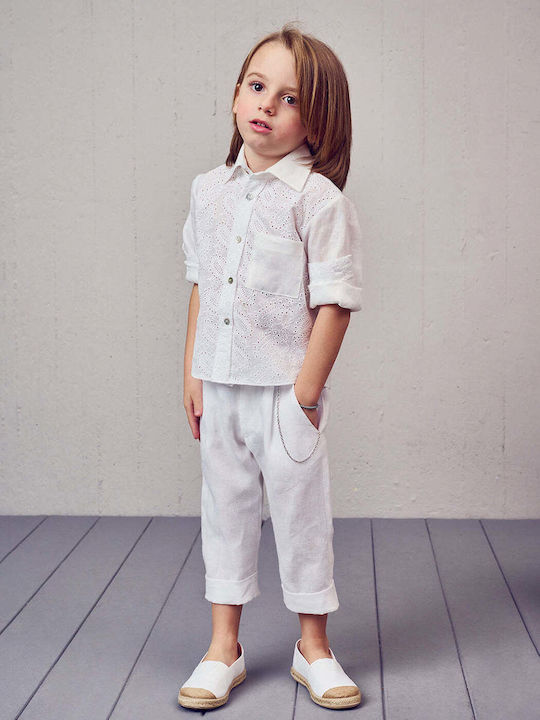 Designer's Cat Baptism Suit White 3 Pieces Designer's Cat Baptism Suit White 3 Pieces