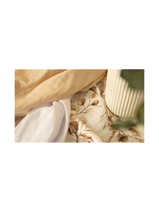 Sensillo Πάνες Αγκαλιάς από Μουσελίνα Beige 70x80εκ. 3τμχ