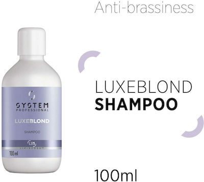 System Professional Luxeblond Shampoos Farberhalt für Gefärbt Haare 1x100ml