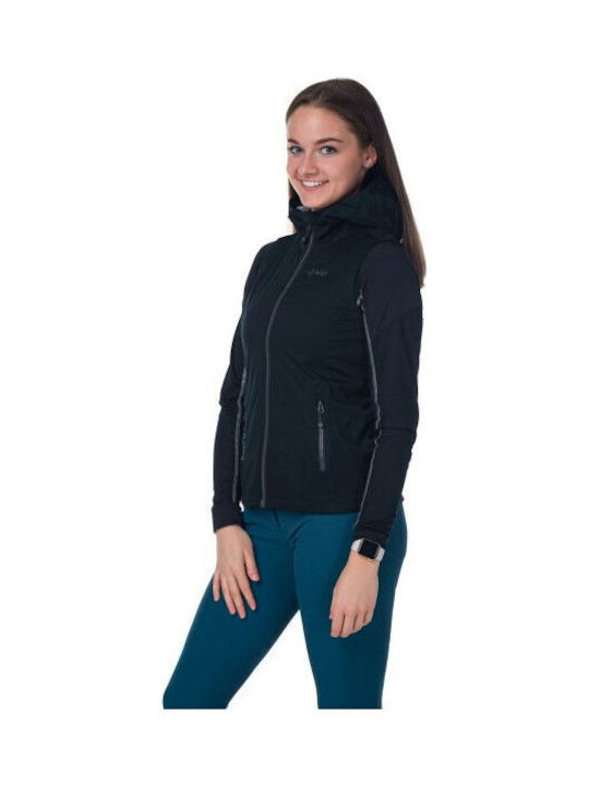 Kilpi Softshell Women's Safety Vest Hooded Black