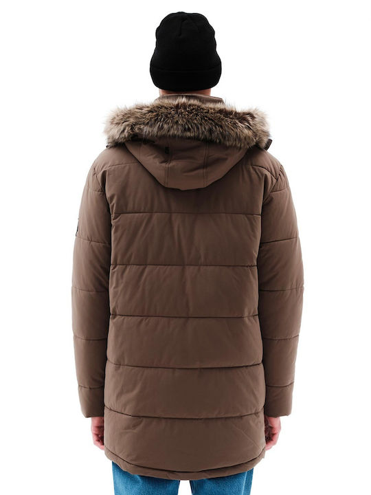 Emerson Jacket Puffer Brown