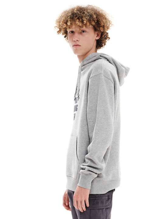 Emerson Herren Sweatshirt mit Kapuze Gray