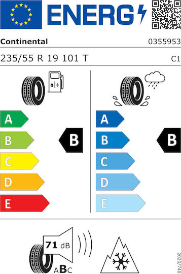 Continental Wintercontact Ts 870 235/55R19 101P FR Anvelopă de Iarnă pentru Autoturism