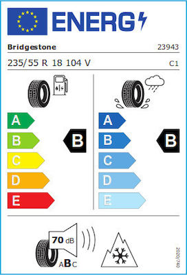 Bridgestone Turanza 235/55R18 104V XL 4 Seasons Tyre for Passenger Vehicle