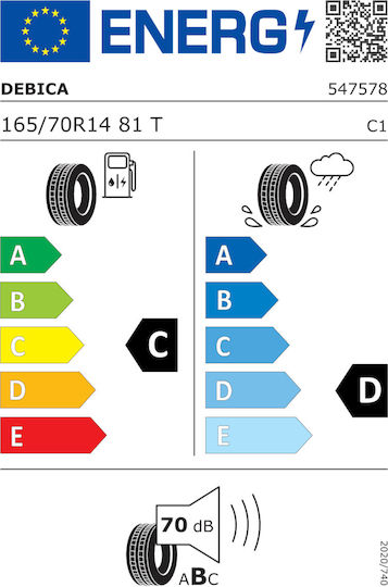 Debica Passio 2 165/70R14 81E-Commerce-Website Sommerreifen Reifen für Passagier Auto