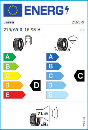 Lassa Competus 215/65R16 98H L Θερινό Λάστιχο για 4x4 / SUV Αυτοκίνητο