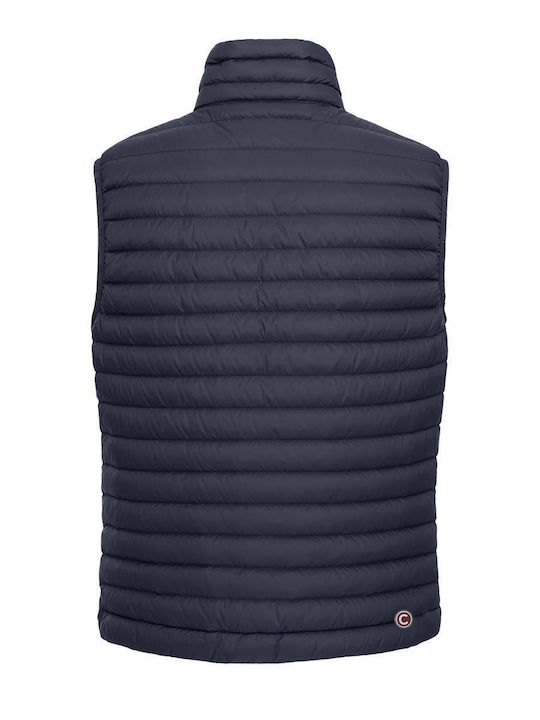 Αμάνικο Χειμωνιάτικο Μπουφάν Puffer Navy Μπλε