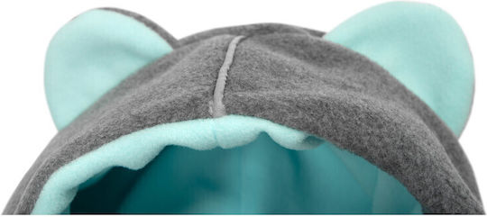 Sensillo Hooded Baby Poncho Gray
