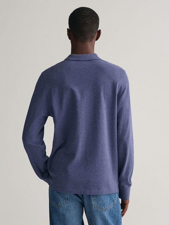 Gant Polo Herrenblusen Blau