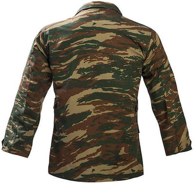 Survivors Military Jacket Greek Camouflage